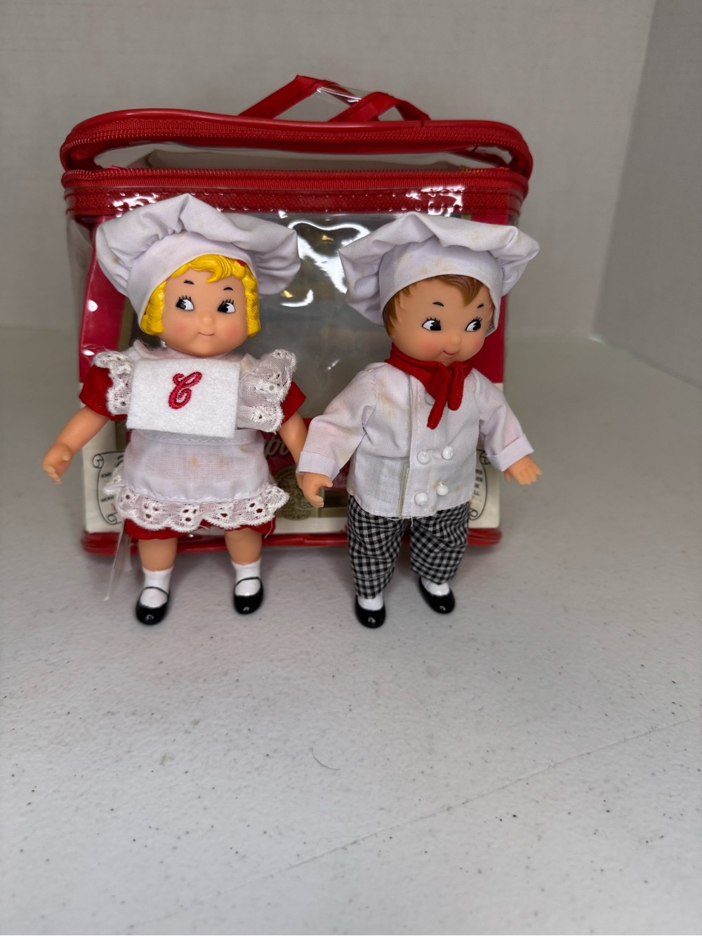 1995 Set Of Two 5” Campbells Kids Dolls